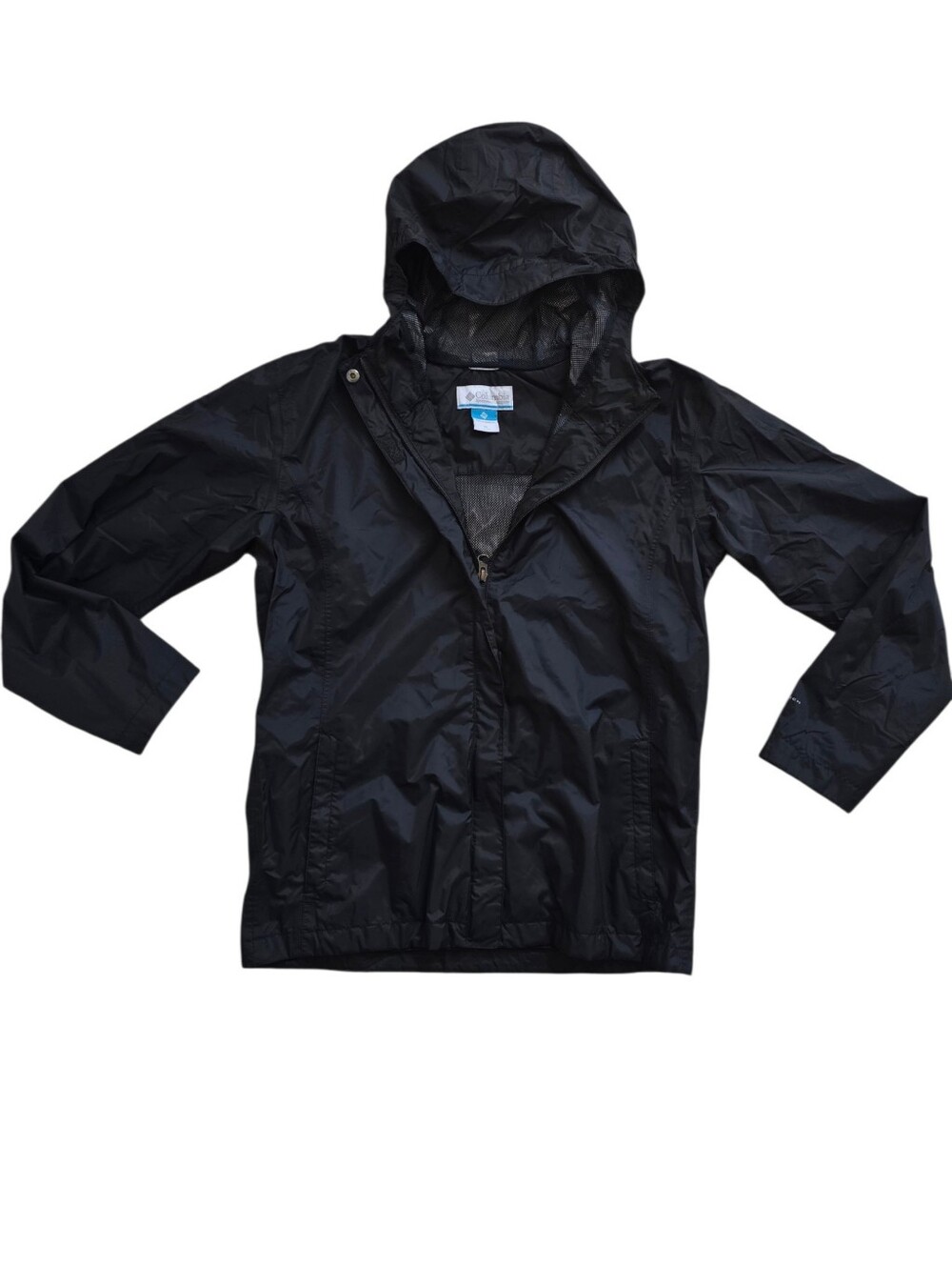 Columbia Sportswear Boy's Timber Pointe II Full Zip Hooded Rain Jacket Size XL